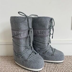 Moon Boot Gray Felt
